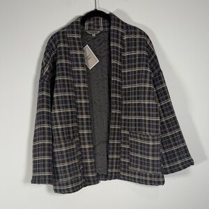 NWT Autres Filles Plaid Jacket